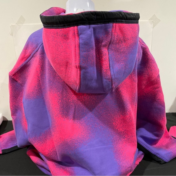 NWT Mens Nike Air Jordan PSG Tie-Dye Pullover Hoodie Size 2XL CK9649-510 Warm - Picture 10 of 16